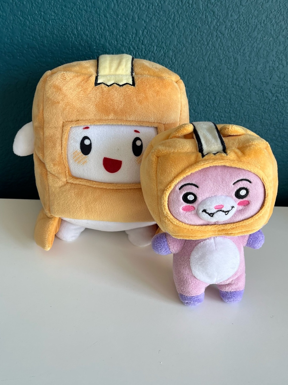 Official Lanky Box Boxy & Foxy Stuffed Plush First Series Collectible Bonkers